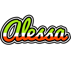 Alessa superfun logo