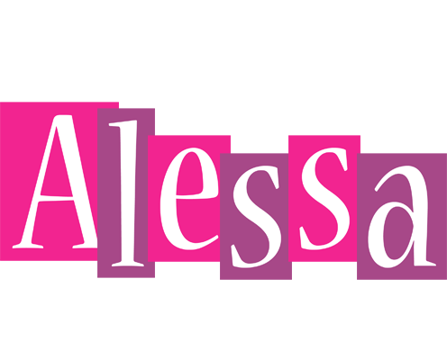 Alessa whine logo