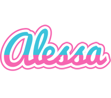 Alessa woman logo