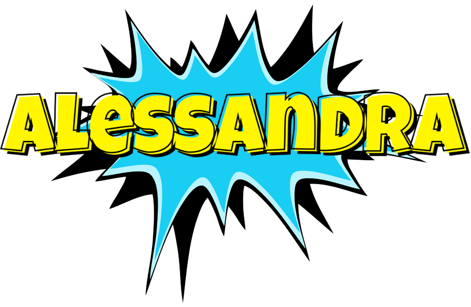 Alessandra amazing logo