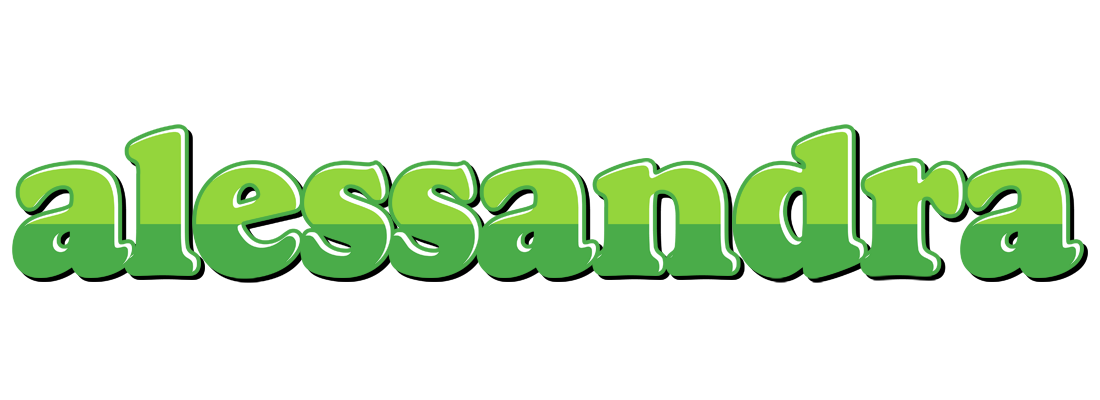 Alessandra apple logo