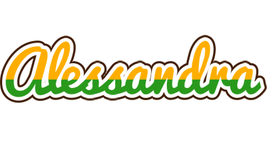 Alessandra banana logo