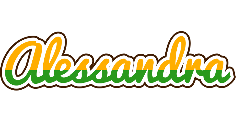 Alessandra banana logo