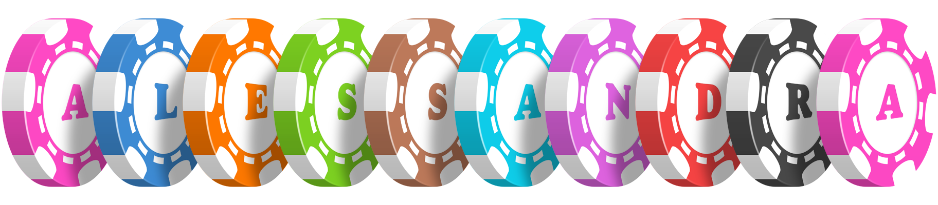 Alessandra bluffing logo