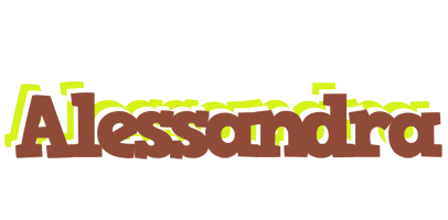 Alessandra caffeebar logo