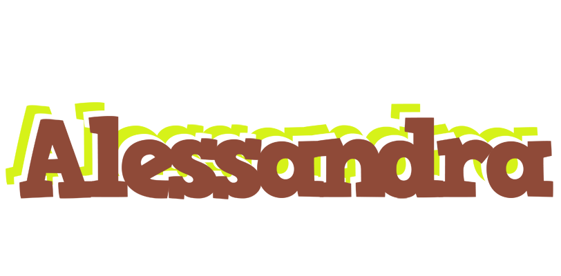 Alessandra caffeebar logo