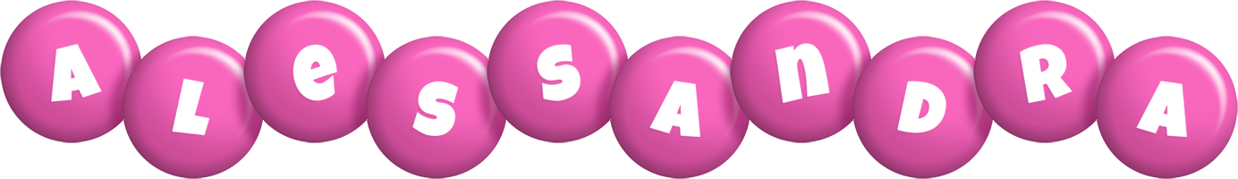 Alessandra candy-pink logo
