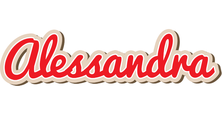 Alessandra chocolate logo