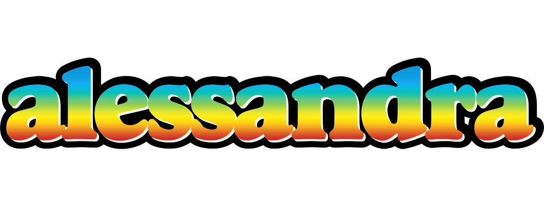 Alessandra color logo