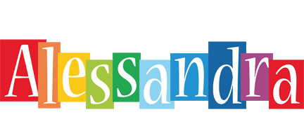 Alessandra colors logo