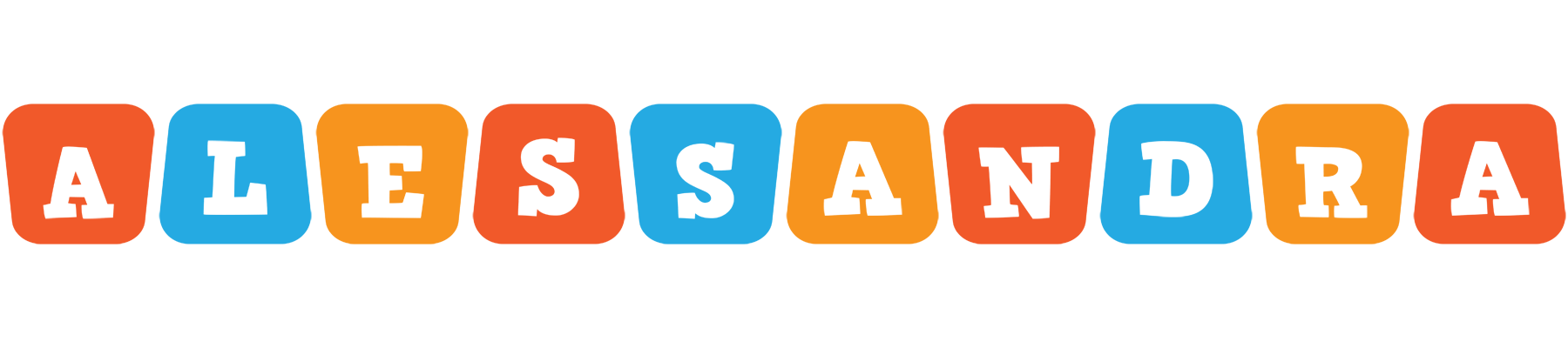 Alessandra comics logo