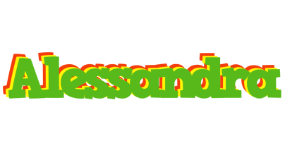 Alessandra crocodile logo