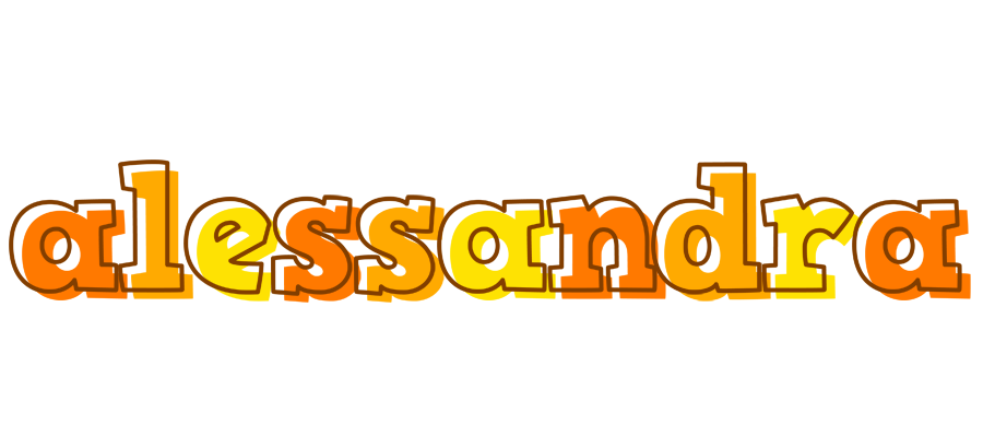 Alessandra desert logo