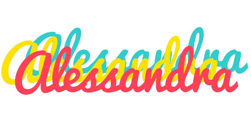 Alessandra disco logo
