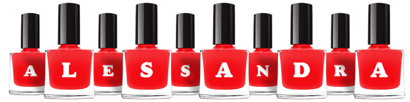 Alessandra fashion logo