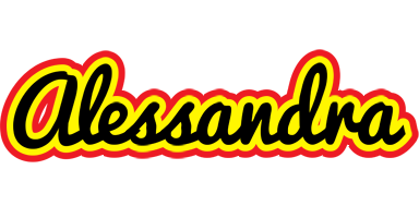 Alessandra flaming logo