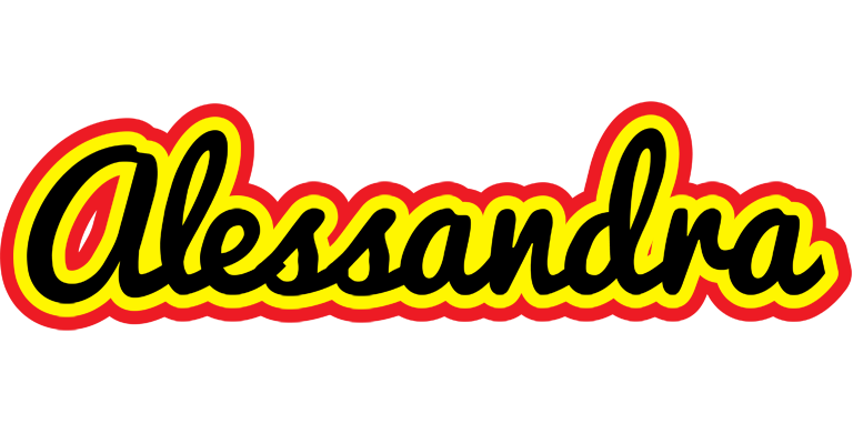 Alessandra flaming logo
