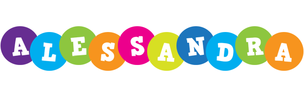 Alessandra happy logo