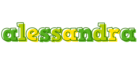 Alessandra juice logo