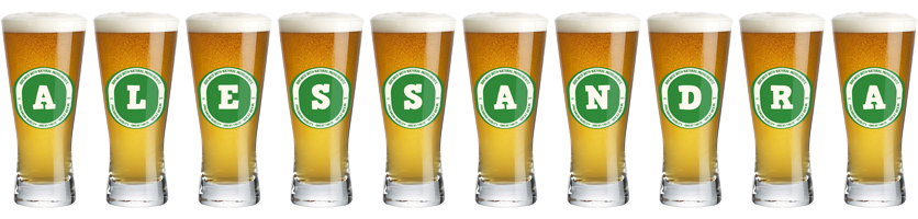 Alessandra lager logo