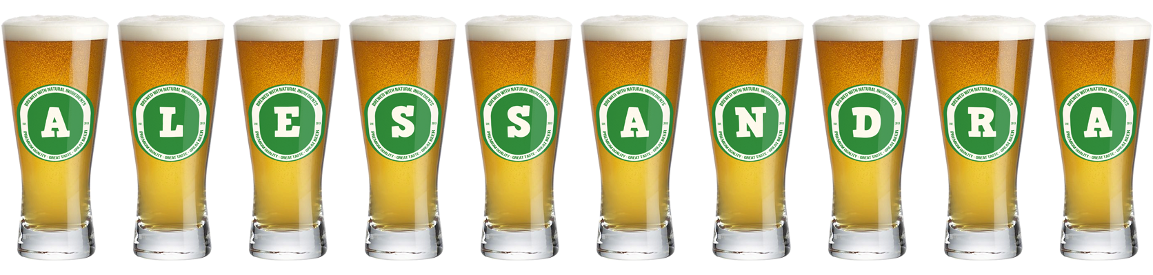 Alessandra lager logo