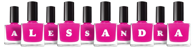 Alessandra nails logo