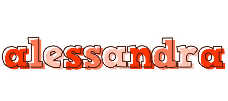 Alessandra paint logo