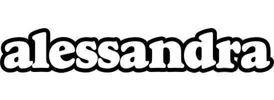 Alessandra panda logo