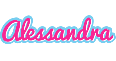 Alessandra popstar logo