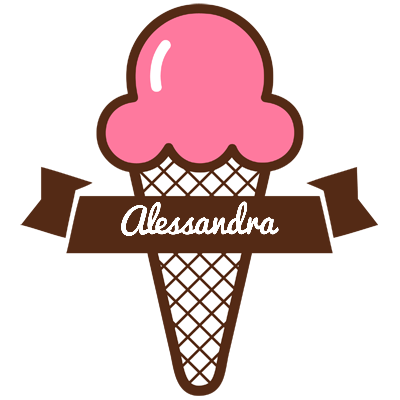 Alessandra premium logo