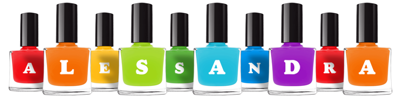 Alessandra saloon logo