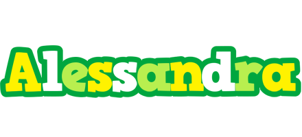 Alessandra soccer logo