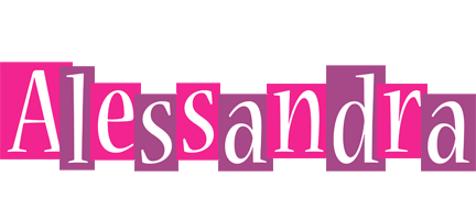 Alessandra whine logo