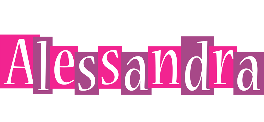 Alessandra whine logo