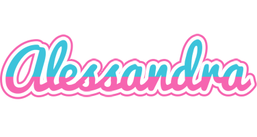 Alessandra woman logo