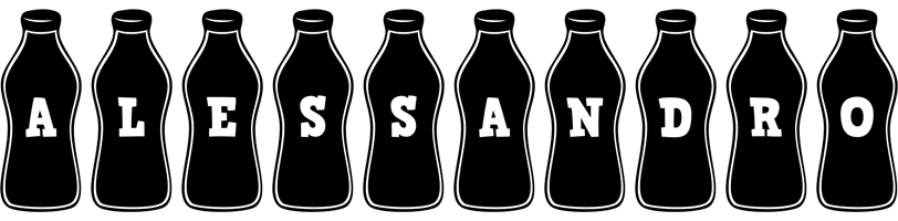 Alessandro bottle logo