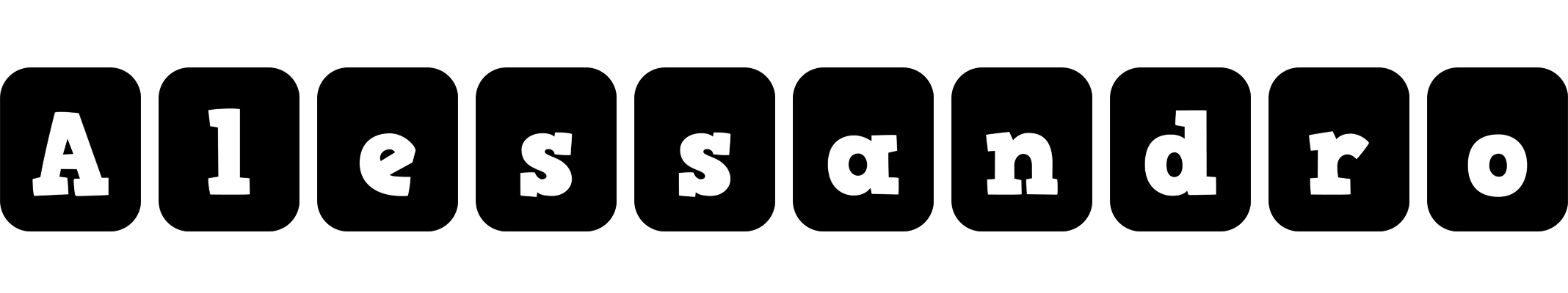 Alessandro box logo