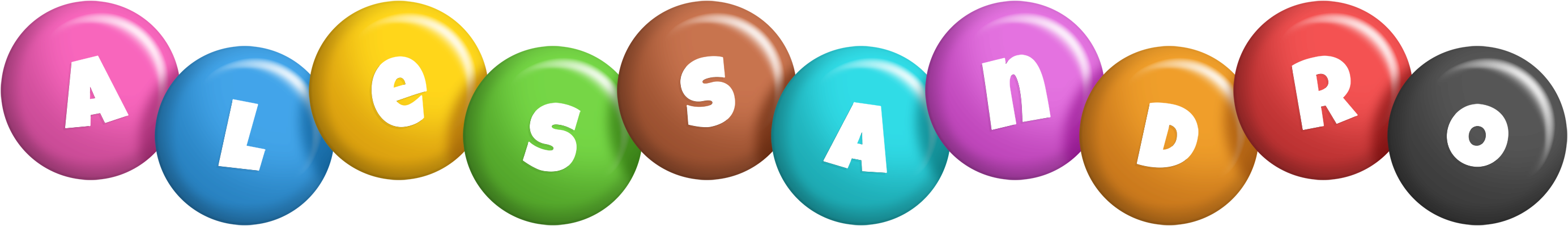 Alessandro candy logo