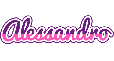 Alessandro cheerful logo