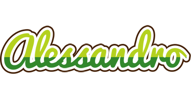 Alessandro golfing logo