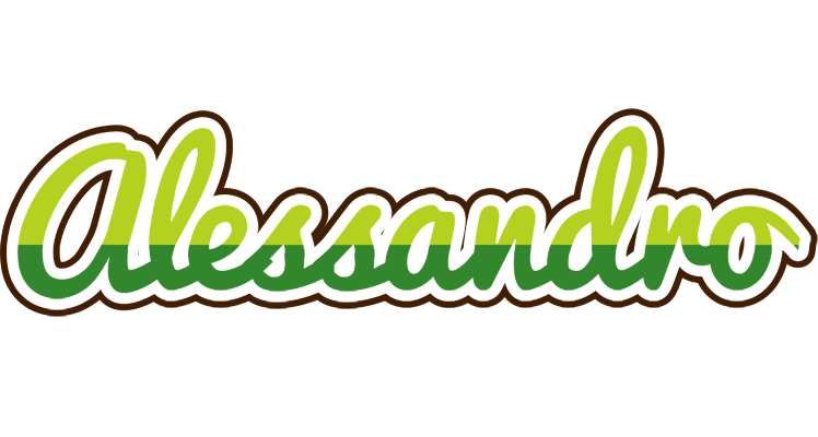 Alessandro golfing logo