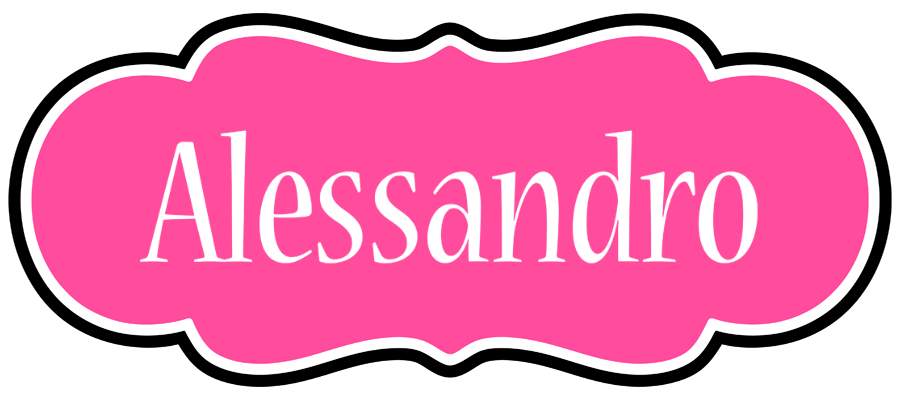 Alessandro invitation logo