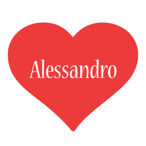 Alessandro love logo