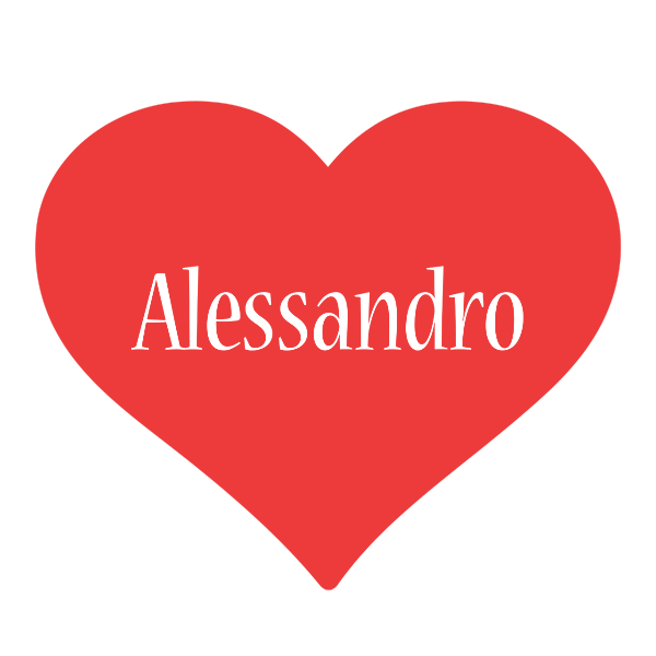 Alessandro love logo