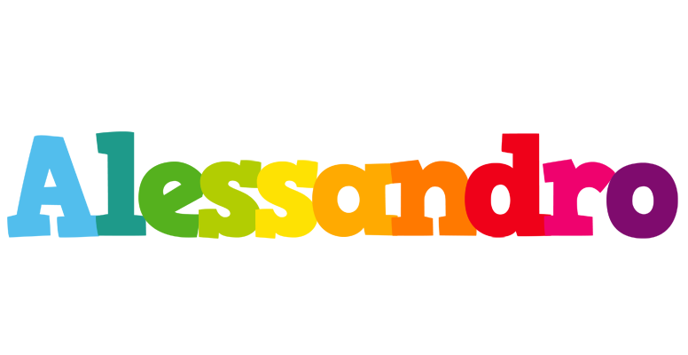 Alessandro rainbows logo