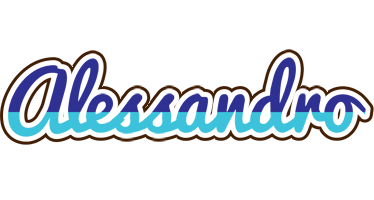 Alessandro raining logo