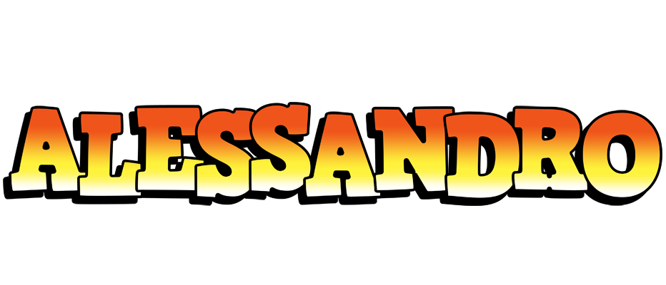 Alessandro sunset logo
