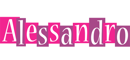 Alessandro whine logo