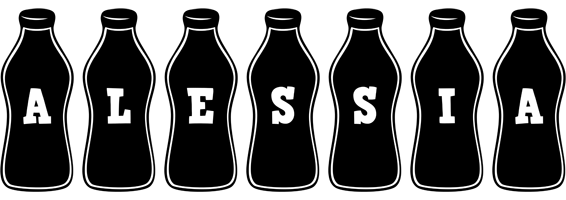 Alessia bottle logo