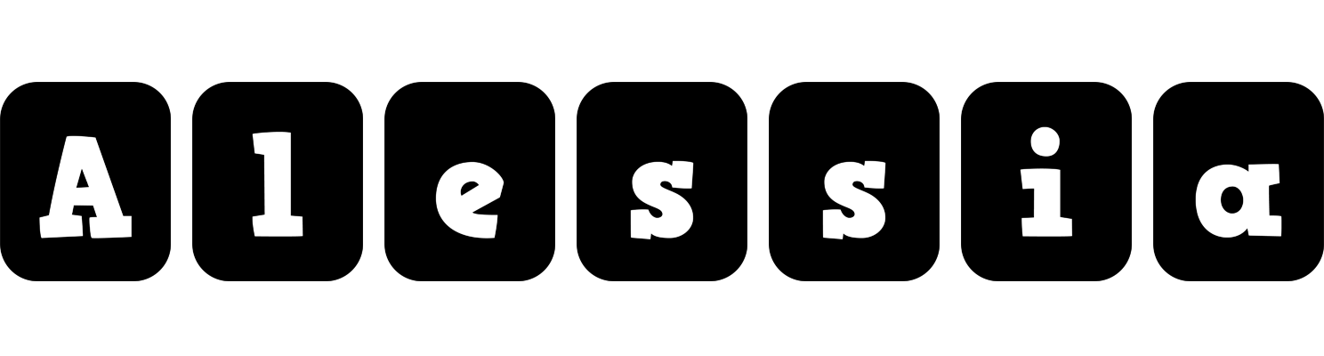Alessia box logo